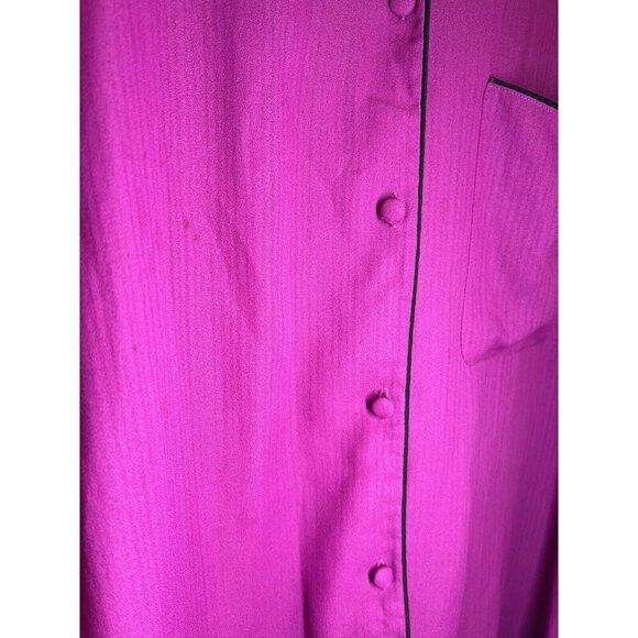 Vintage Jennings Women’s Blouse Pink Button Down 8 - Picture 8 of 10